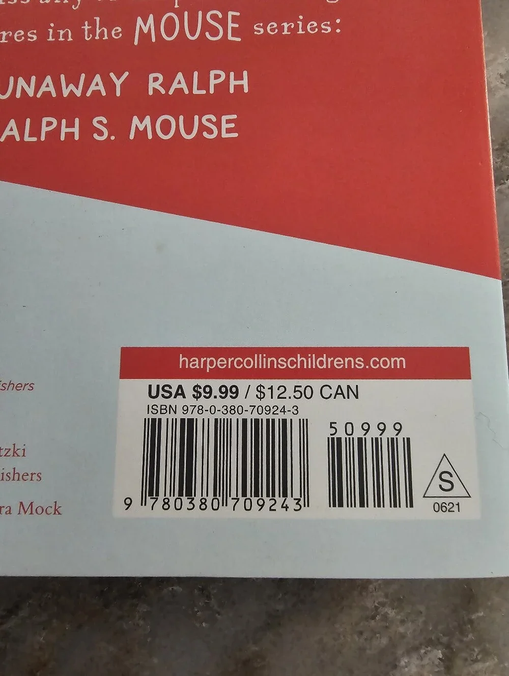 The Mouse and the Motorcycle by Beverly Cleary Paperback Kids Chapter Book